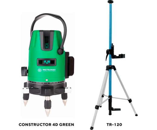 �������� �������� ������� INSTRUMAX Constructor 4D GREEN+������ ������������ INSTRUMAX LP-300 � ��������� � �������� (3 �)