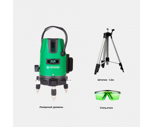 �������� �������� ������� INSTRUMAX Constructor 4D GREEN+������ ��������������� � ������� 1/4 (5/8) ����� INSTRUMAX TR-120